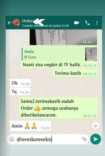 testimoni di ores konveksi