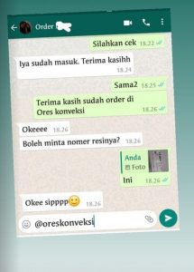 testimoni di ores konveksi