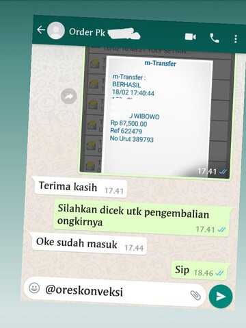 testimoni di ores konveksi