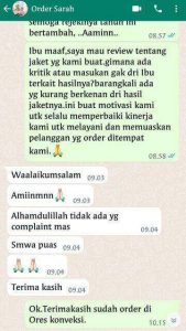 testimoni bikin seragam di ores konveksi